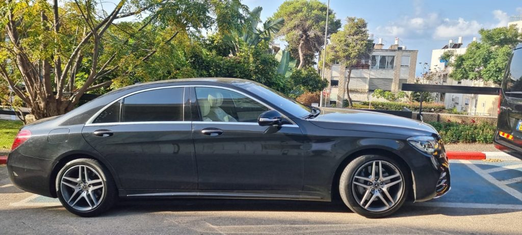 Chauffeur Services in Caesarea Mercedes s class